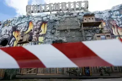 Achterbahn Unfall auf dem Münchner Oktoberfest