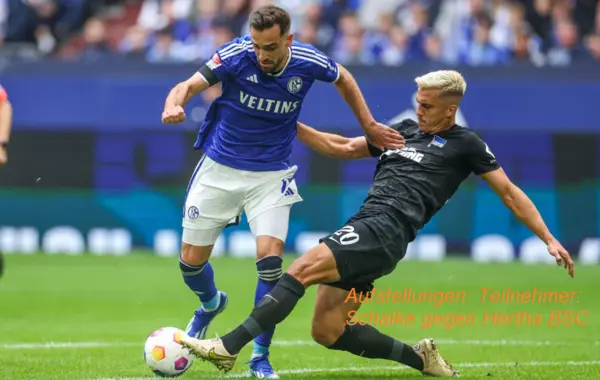Aufstellungen: Teilnehmer: Schalke gegen Hertha BSC