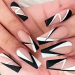 Babyboomer Glitzer Ausgefallene Nageldesign